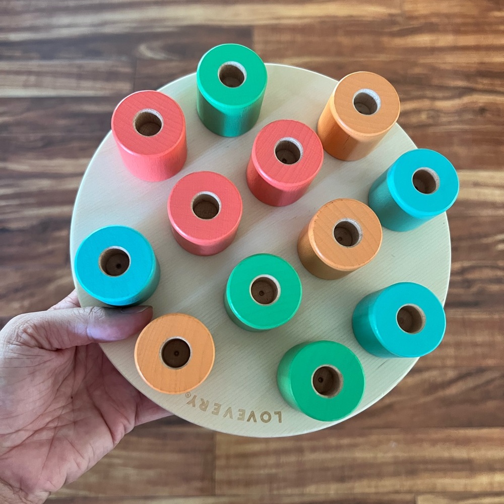 Lovevery peg board toy
